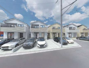 藤沢市辻堂太平台、新築一戸建ての画像です