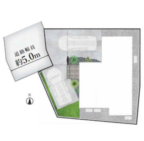 藤沢市羽鳥、新築一戸建ての画像です