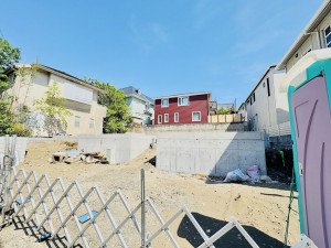 藤沢市辻堂東海岸、新築一戸建ての外観画像です