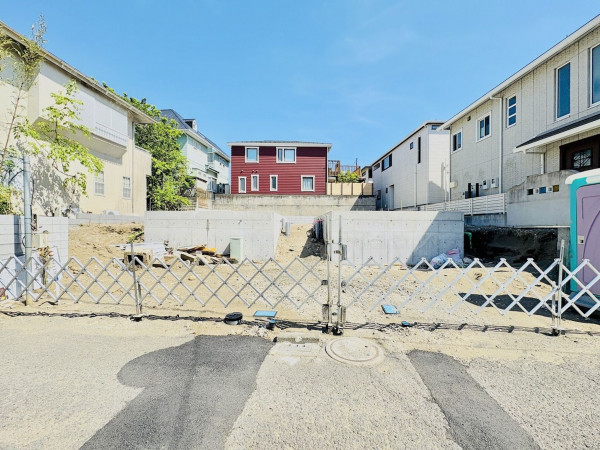 藤沢市辻堂東海岸、新築一戸建ての外観画像です