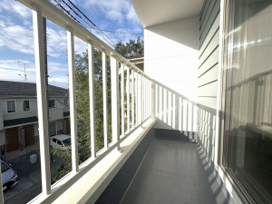 藤沢市辻堂東海岸、新築一戸建てのバルコニー画像です