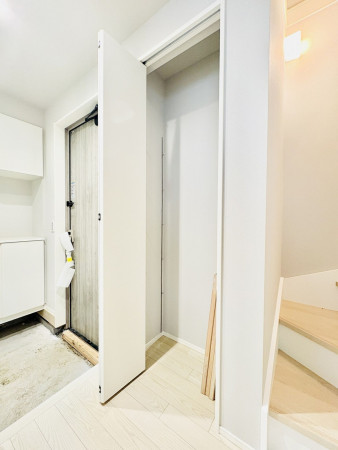 藤沢市辻堂東海岸、新築一戸建ての収納画像です