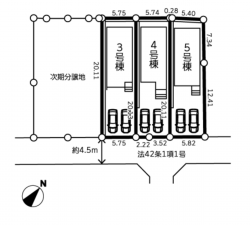 藤沢市善行坂、新築一戸建ての画像です
