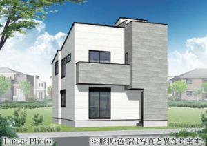 藤沢市城南、新築一戸建ての画像です