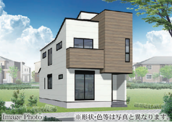 藤沢市城南、新築一戸建ての画像です