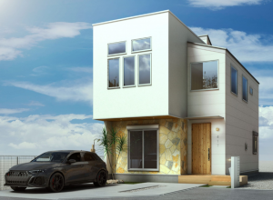 藤沢市鵠沼海岸、新築一戸建ての画像です