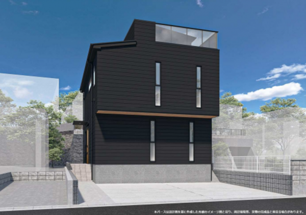 藤沢市柄沢、新築一戸建ての画像です