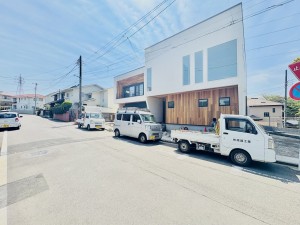 藤沢市片瀬山、新築一戸建ての外観画像です