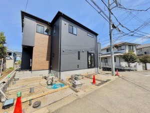 藤沢市善行、新築一戸建ての外観画像です