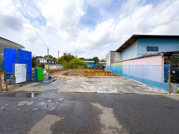 藤沢市大庭、新築一戸建ての外観画像です