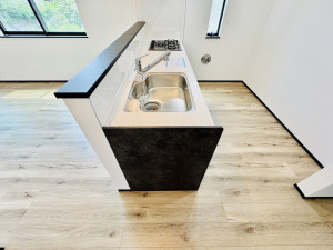 藤沢市藤が岡、新築一戸建てのキッチン画像です