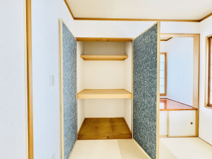 藤沢市打戻、中古一戸建ての収納画像です