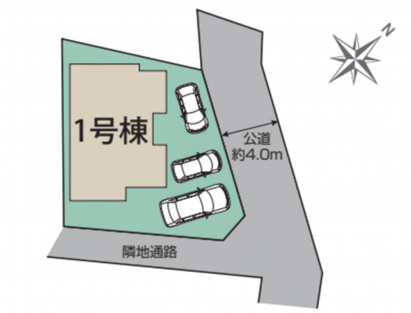 藤沢市打戻、新築一戸建ての画像です