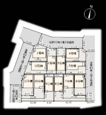 藤沢市葛原、新築一戸建ての画像です