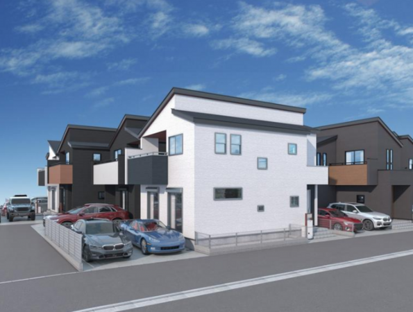 藤沢市葛原、新築一戸建ての画像です