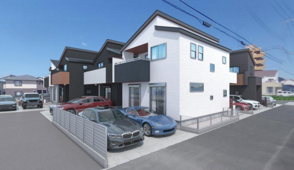 藤沢市葛原、新築一戸建ての画像です