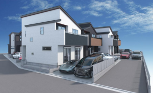 藤沢市葛原、新築一戸建ての画像です