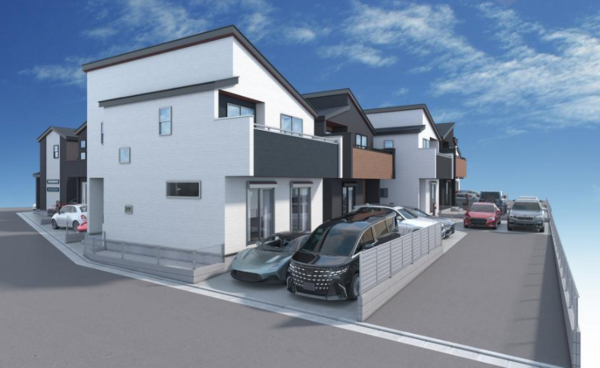 藤沢市葛原、新築一戸建ての画像です
