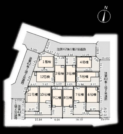 藤沢市葛原、新築一戸建ての画像です