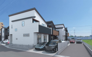 藤沢市葛原、新築一戸建ての画像です