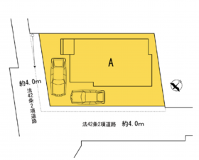 藤沢市鵠沼松が岡、新築一戸建ての画像です