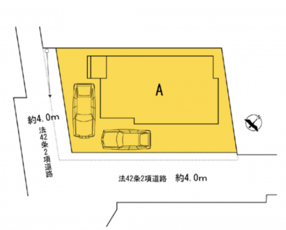 藤沢市鵠沼松が岡、新築一戸建ての画像です