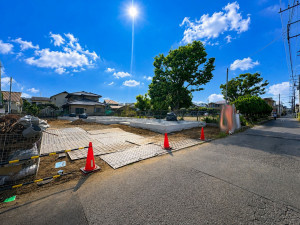 藤沢市辻堂元町、新築一戸建ての外観画像です
