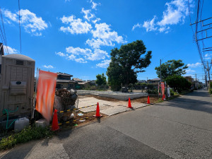 藤沢市辻堂元町、新築一戸建ての外観画像です