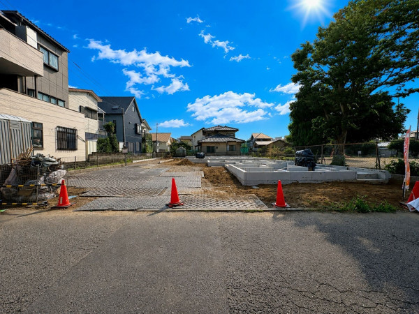 藤沢市辻堂元町、新築一戸建ての外観画像です