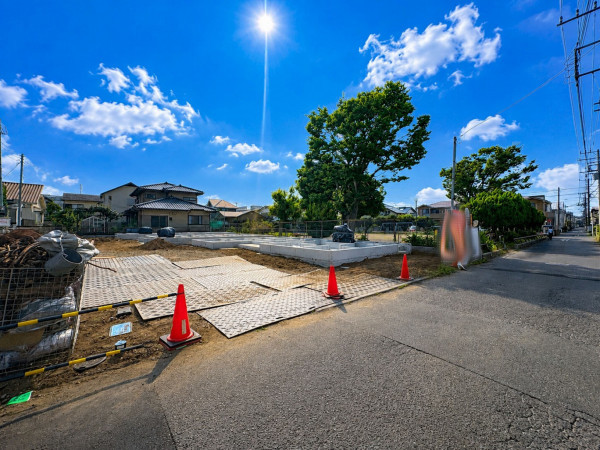 藤沢市辻堂元町、新築一戸建ての外観画像です