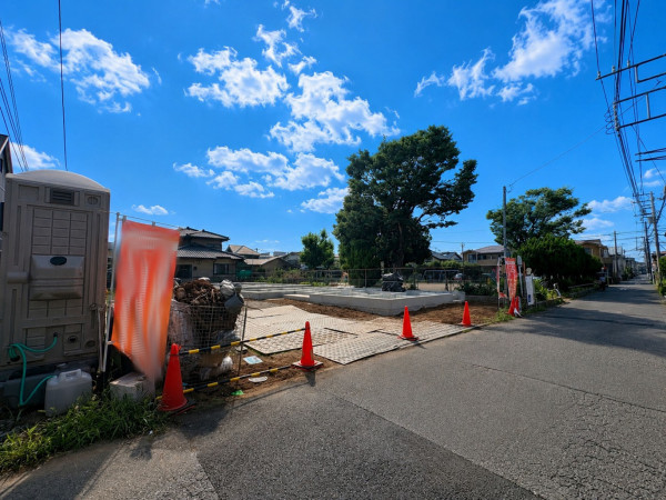藤沢市辻堂元町、新築一戸建ての外観画像です