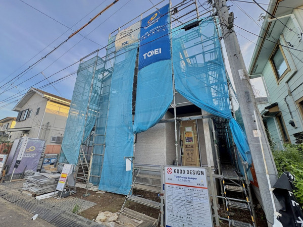 藤沢市遠藤、新築一戸建ての外観画像です
