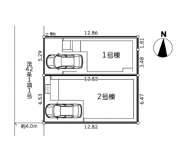 藤沢市長後、新築一戸建ての画像です