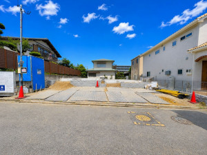 藤沢市湘南台、新築一戸建ての外観画像です