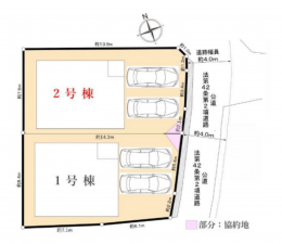 藤沢市大鋸、新築一戸建ての画像です