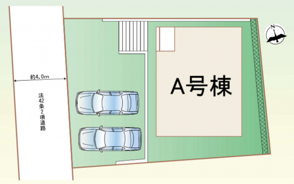 藤沢市亀井野、新築一戸建ての画像です