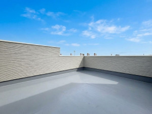 藤沢市大庭、中古一戸建てのバルコニー画像です