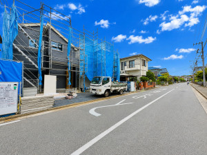 藤沢市天神町、新築一戸建ての外観画像です