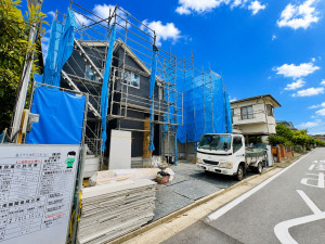 藤沢市天神町、新築一戸建ての外観画像です