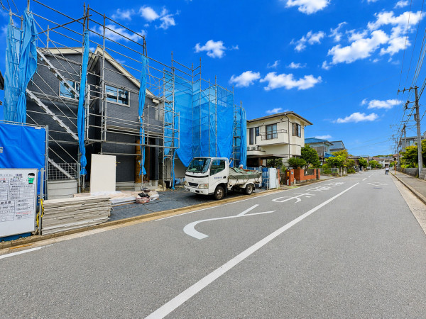 藤沢市天神町、新築一戸建ての外観画像です
