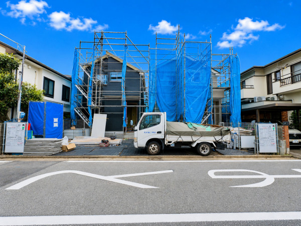 藤沢市天神町、新築一戸建ての外観画像です