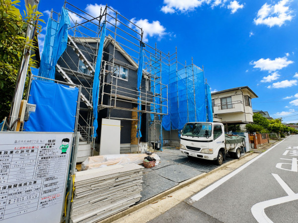 藤沢市天神町、新築一戸建ての外観画像です