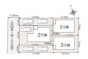 藤沢市用田、新築一戸建ての画像です