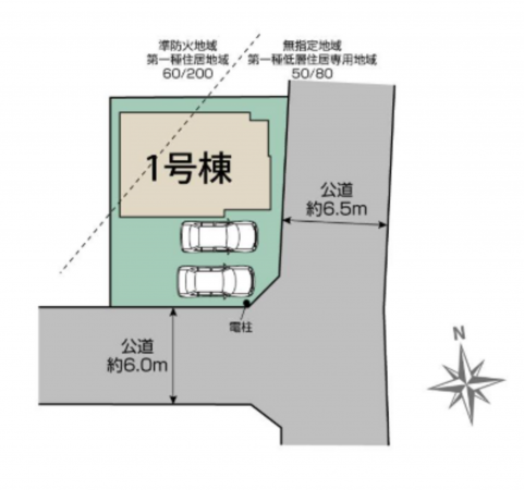 藤沢市西富、新築一戸建ての画像です