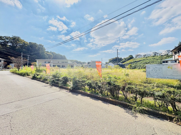 藤沢市大庭、土地の外観画像です