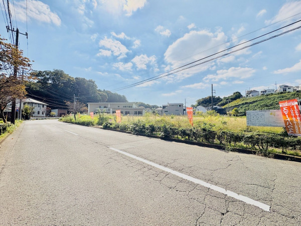 藤沢市大庭、土地の外観画像です