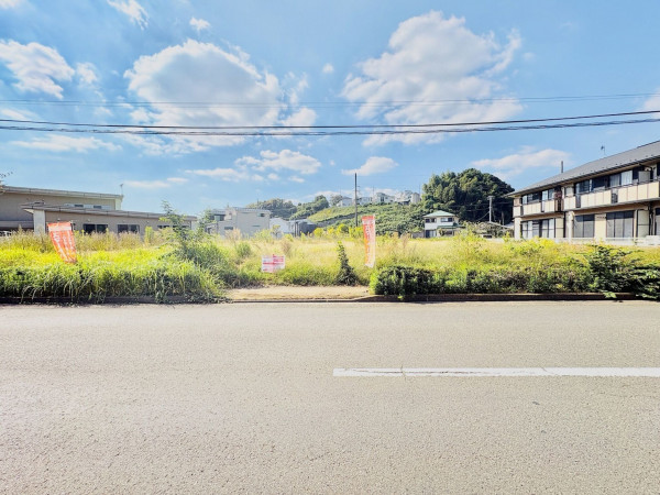 藤沢市大庭、土地の外観画像です
