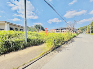藤沢市大庭、土地の外観画像です