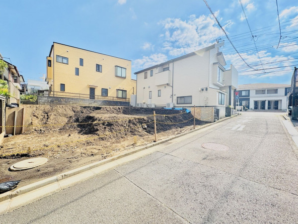 藤沢市遠藤、土地の外観画像です