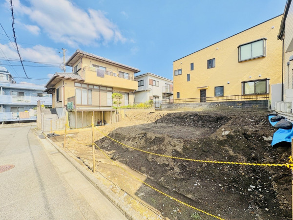 藤沢市遠藤、土地の外観画像です